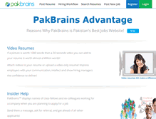 Tablet Screenshot of pakbrains.com